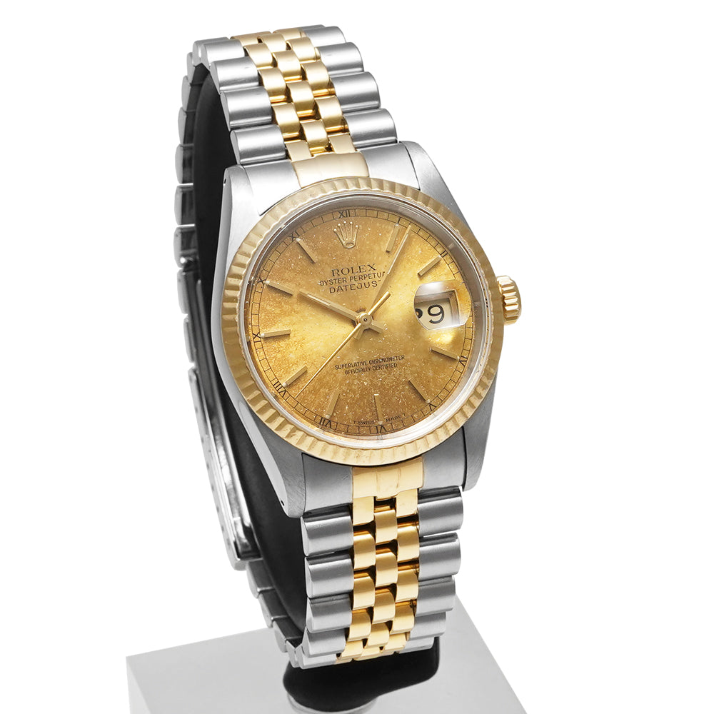 ロレックス ROLEX デイトジャスト X番 箱・1993年保証書付き Ref.16233