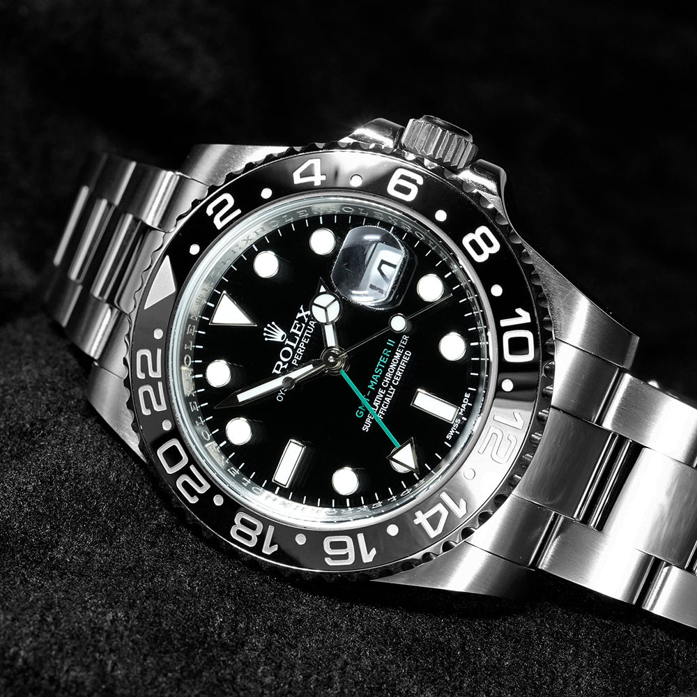 GMTマスター2 スティック V番 箱・2011年保証書付き Ref.116710LN 中古