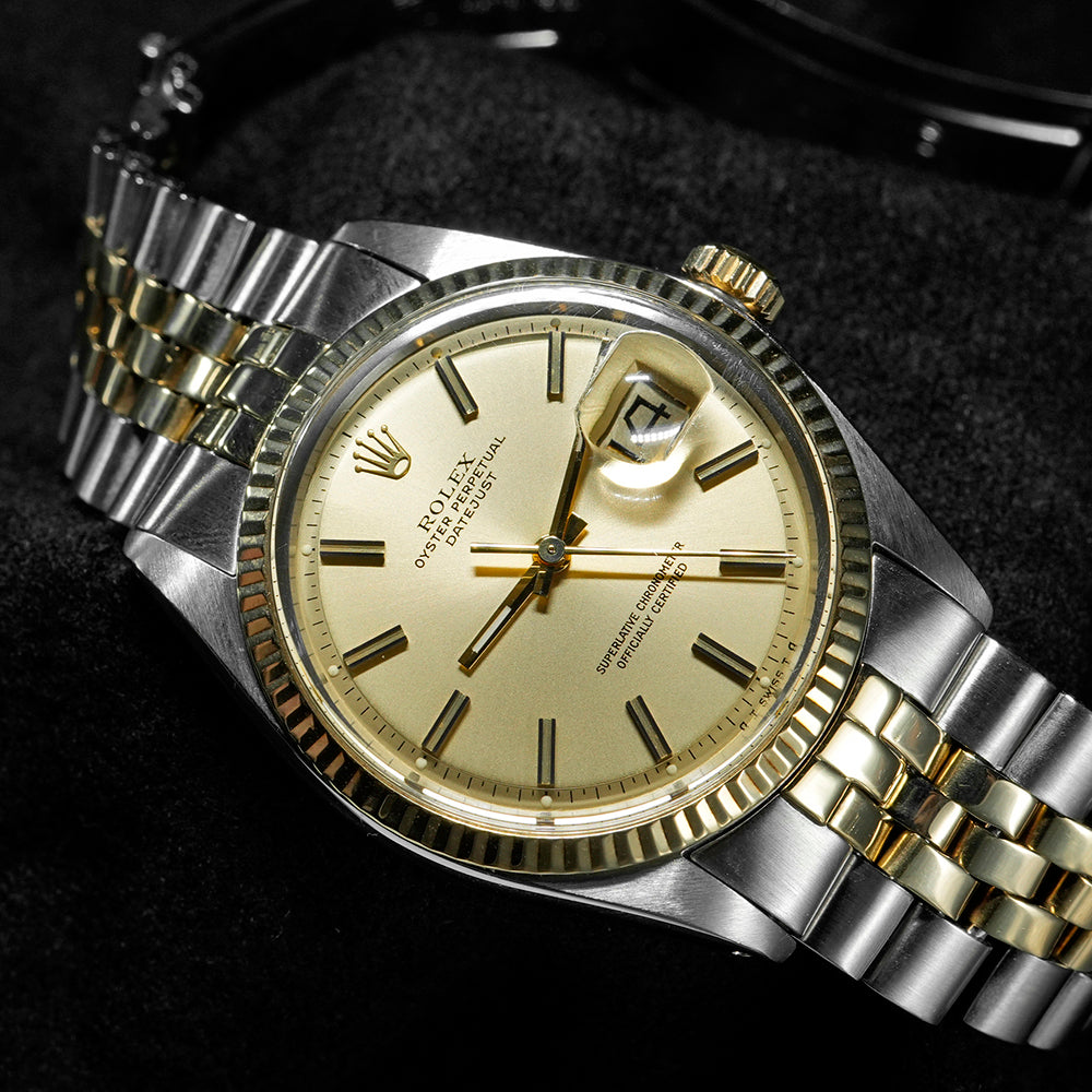 ROLEX デイトジャスト 箱・1974年国内正規保証書付き Ref.1601