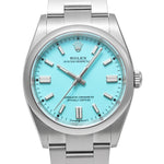 未使用品 オイスターパーペチュアル 36 ターコイズ テープ付き Ref.126000