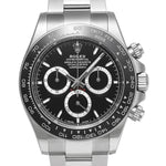 デイトナ ブラック 箱・2025年保証書付き Ref.126500LN 中古品