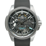 NORQAIN インディペンデンス スケルトン 40MM スチール 箱・2025年保証書 Ref.N3008.07S01.G01.R01 中古品