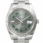 未使用品 デイトジャスト 41mm ウィンブルドン スレートローマン 箱・2026年6月保証書付き Ref.126334