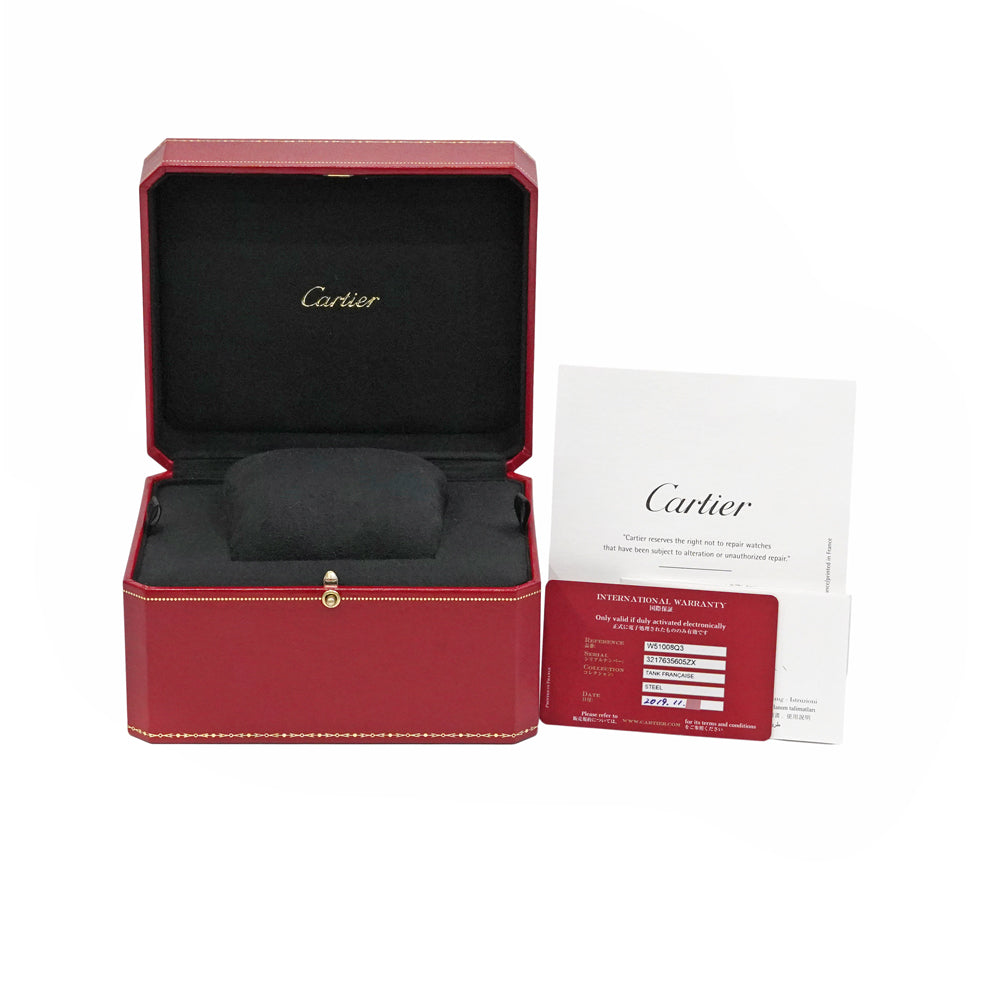 Cartier カルティエ タンクフランセーズ W51008Q3 中古品 レディース 腕時計