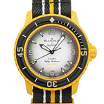 Blancpain X Swatch バイオセラミック スクーバ フィフティファゾムス パシフィック オーシャン Ref.SO35P100 未使用品
