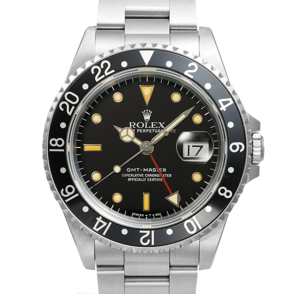 ロレックス GMTマスター 黒ベゼル L番 1989年～1999年製造 ノン  