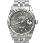 デイトジャスト グレーコンピューターダイヤル S番 1993年製造 ノンポリッシュ品 1995年保証書付き Ref.16234 中古品