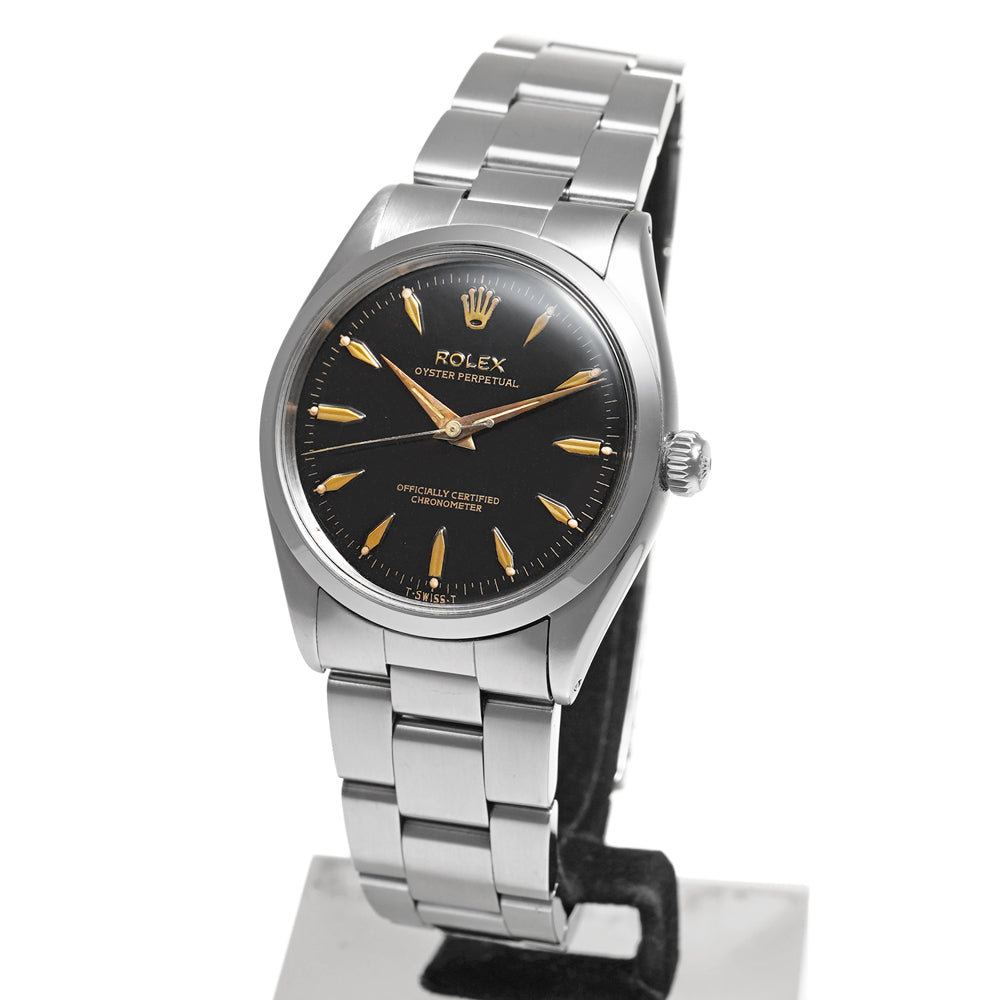 VINTAGE ANTIQUE ヴィンテージ アンティーク ROLEX オイスターパーペチュアル 6564 アンティーク品 メンズ 腕時計 – ブランド 腕時計専門店ムーンフェイズ