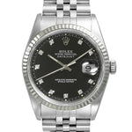 デイトジャスト 10Pダイヤモンド E番 1991年保証書付き Ref.16234G 中古品