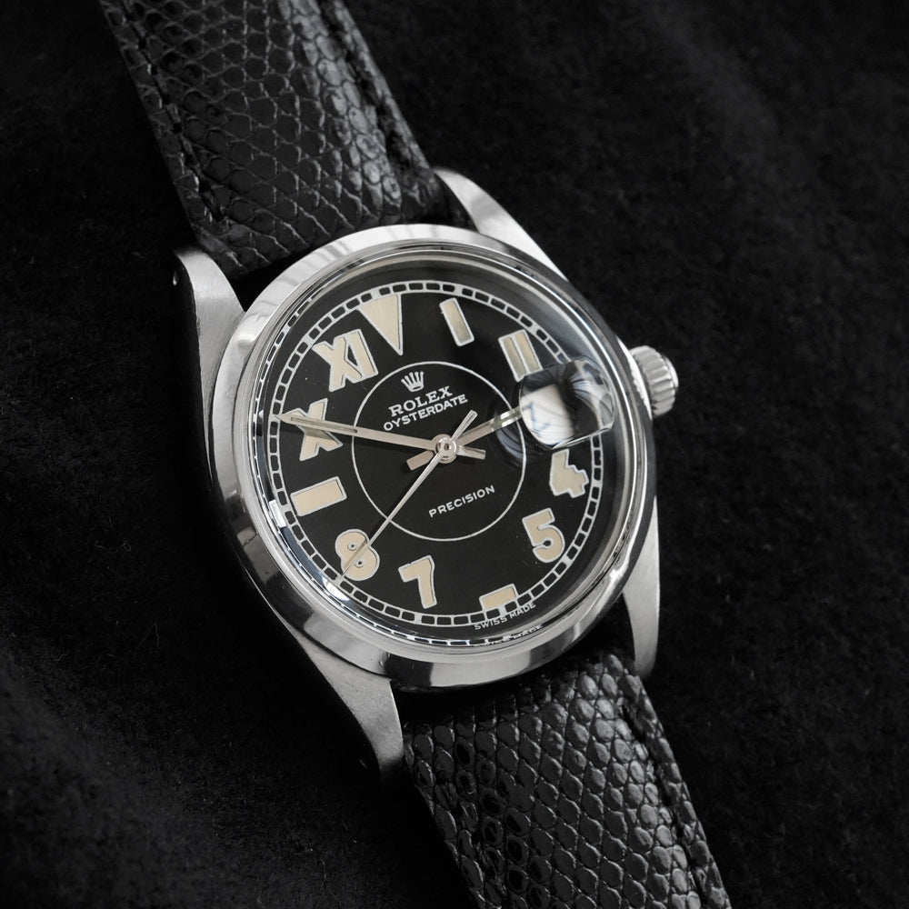 ROLEX オイスターデイト ユニークダイヤル風リダン 1970年頃 Ref.6694