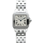 サントス ドゥモワゼル SM シルバーグレイン 箱・国内正規保証書付き Ref.W25064Z5 中古品