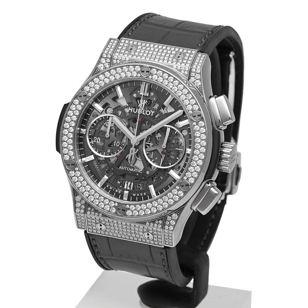 HUBLOTアエロフュージョン ウブロ(HUBLOT) アエロ・フュージョン オールホワイト【日本限定