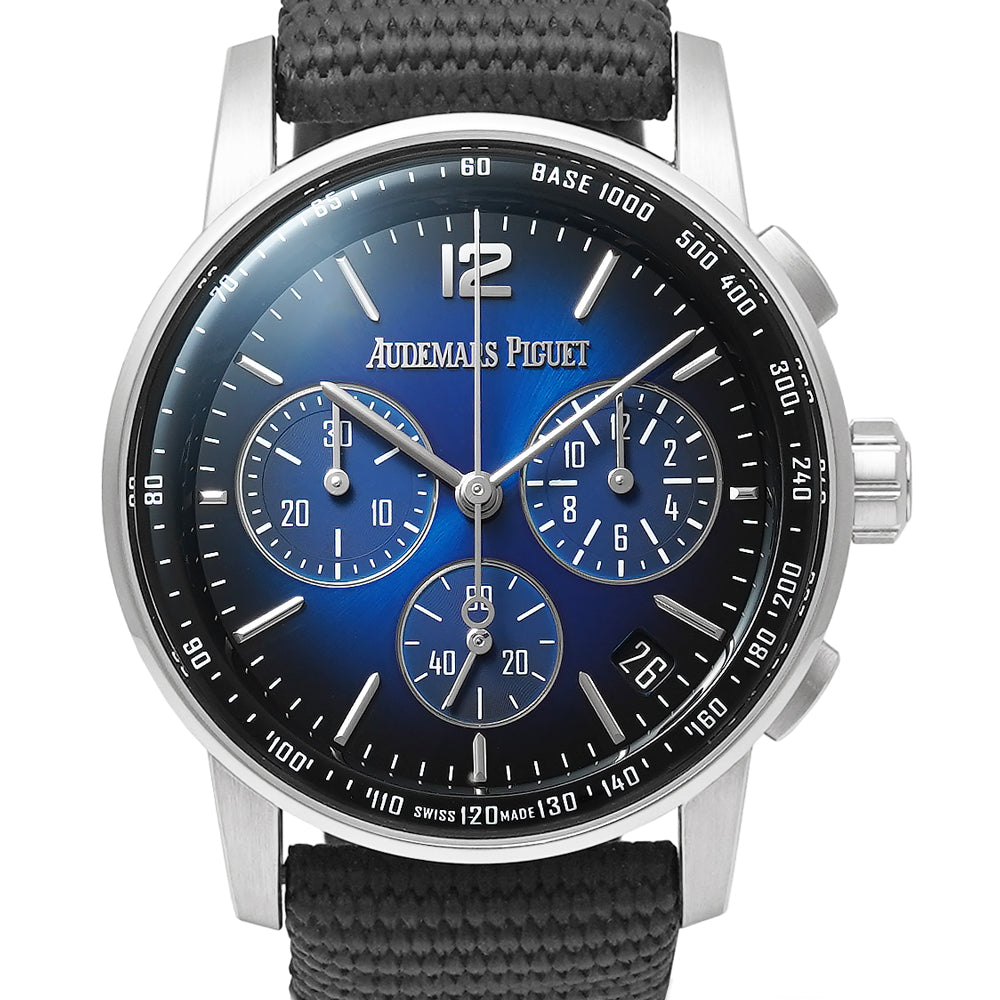 ⭕️大幅お値下げ‼️BRERA ブラウン クロノグラフ腕時計 CODE 11.59 バイ オーデマ ピゲ クロノグラフ Ref.26393BC.OO