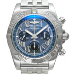 クロノマット44 ブラックローマン MOP 日本限定 箱・2018年国内正規保証書付き Ref.AB01111A/BG64 中古品