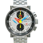 ALAIN SILBERSTEIN クロノバウハウス グレー 箱・保証書付き Ref.KRONO BAUHAUS 中古品