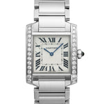 タンクフランセーズ MM ダイヤモンド 2020年保証書付き Ref.W4TA0009 中古品