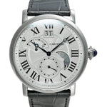 ロトンド ドゥ カルティエ ラージデイト レトログラード デイ＆ナイト 内箱・2016年国内正規保証書付き Ref.W1556368 中古品