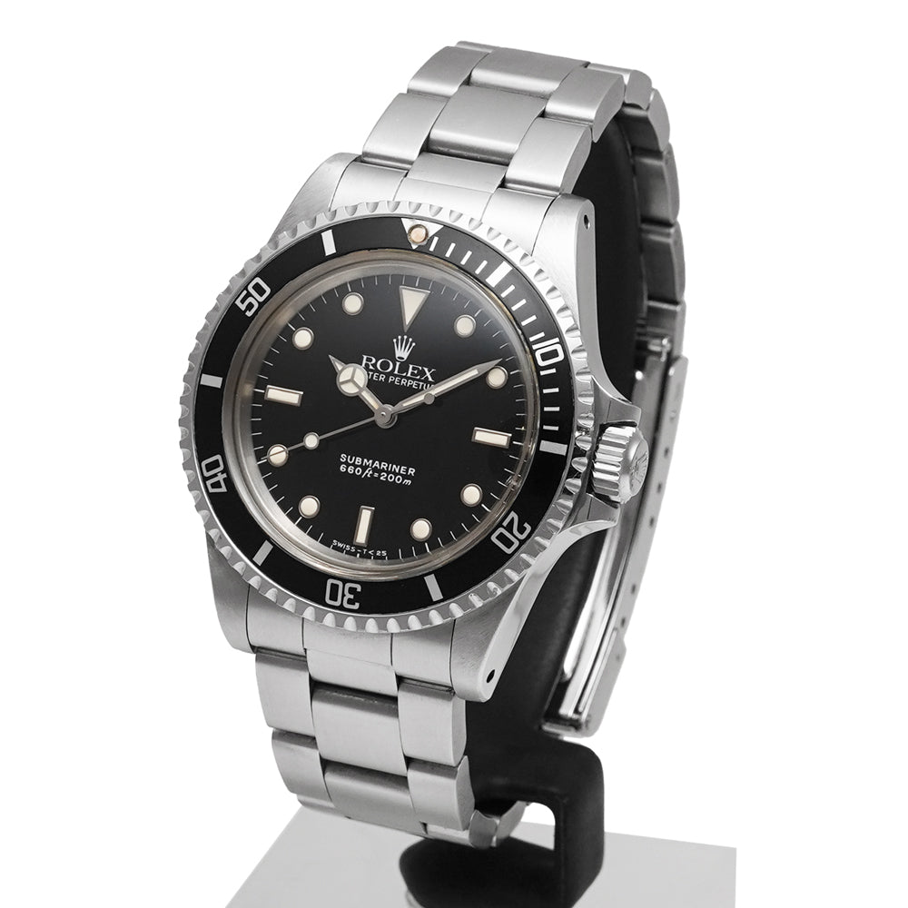 ROLEX サブマリーナー オールトリチウム L番 1989年保証書・箱付き Ref