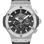 ビッグバン アエロバン スチール ダイヤモンド Ref.311.SX.1170.GR.1104 中古品