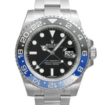 GMTマスター2 テープ付き 箱・2018年保証書付き Ref.116710BLNR 未使用品