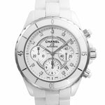 J12 クロノグラフ ダイヤモンド 箱・2023年国内正規保証書付き Ref.H2009 中古品