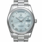 デイデイト アイスブルー P番 内箱・2002年保証書付き Ref.118206 中古品