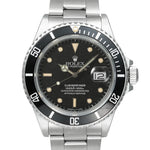 サブマリーナーデイト トリプルゼロ パティナダイヤル R番 1988年保証書付き Ref.168000 中古品