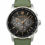 Code.11.59 クロノグラフ Dバックル仕様 スモークグレー コンビネーション 箱・保証書付き Ref.26393CR.OO.A002KB.01 中古品