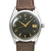ROLEX オイスターデイト ブラックハニカムダイヤル 1953年頃製造 Ref.6294 アンティーク品