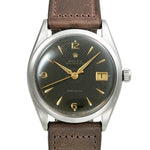 ROLEX オイスターデイト ブラックハニカムダイヤル 1953年頃製造 Ref.6294 アンティーク品
