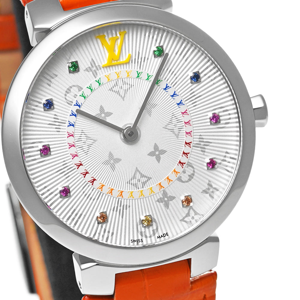 LOUIS VUITTON ルイ ヴィトン タンブール QA159Z 中古品 レディース 腕時計 – ブランド腕時計専門店ムーンフェイズ