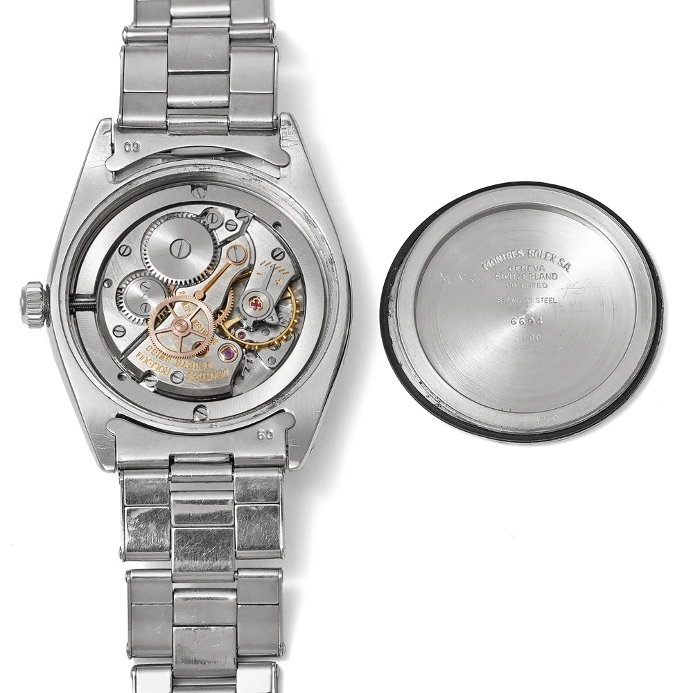 ROLEX オイスター デイト 赤黒カレンダー 1960年前後 Ref.6694