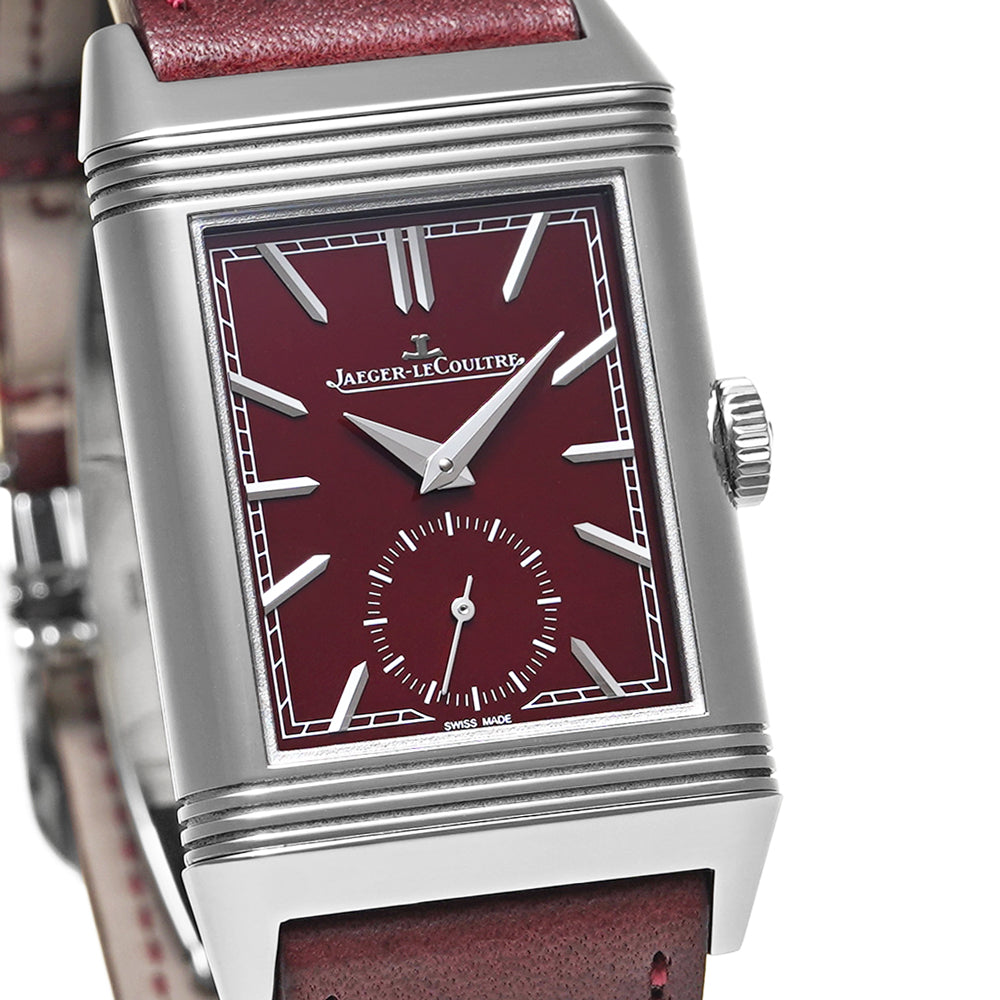 レベルソ トリビュート スモールセコンド ボルドー Ref.Q397846J 中古