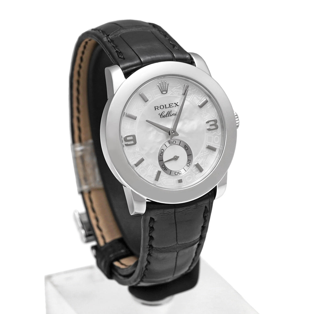 金庫通販ロレックス チェリーニ チェリニウム 5240/6 M番 中古品 メンズ 腕時計 時計