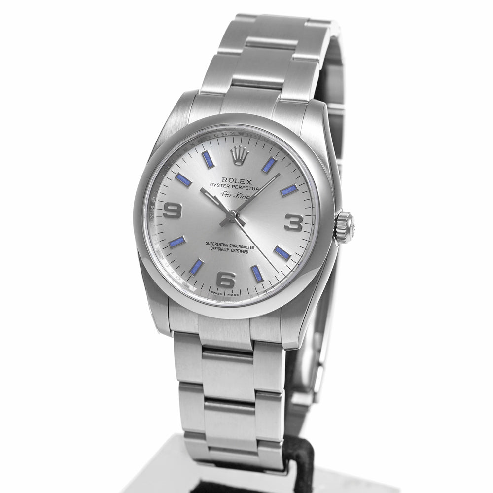 Rolex air hot sale king silver